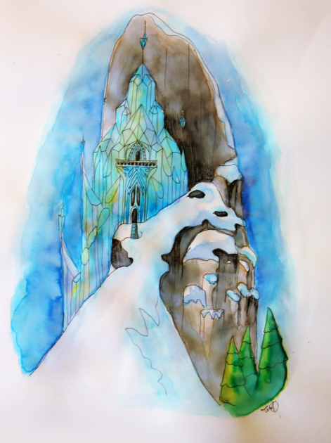 frozen castle