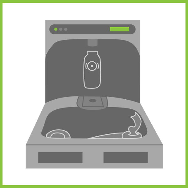 water filling station