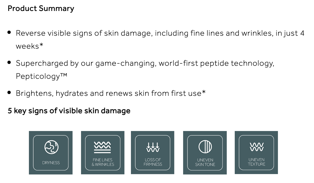 product description