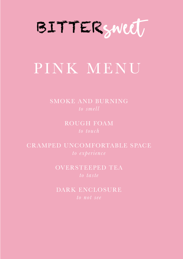 bittersweet menu