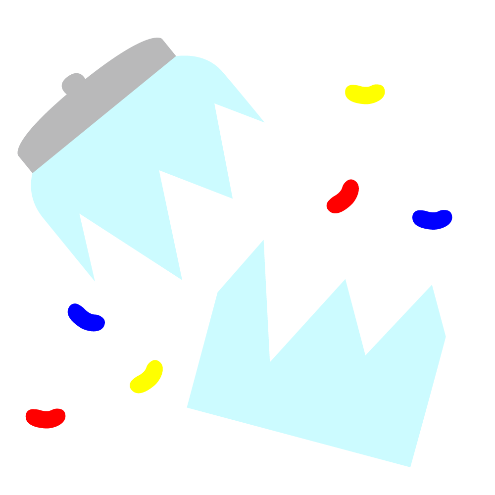 cracked jar